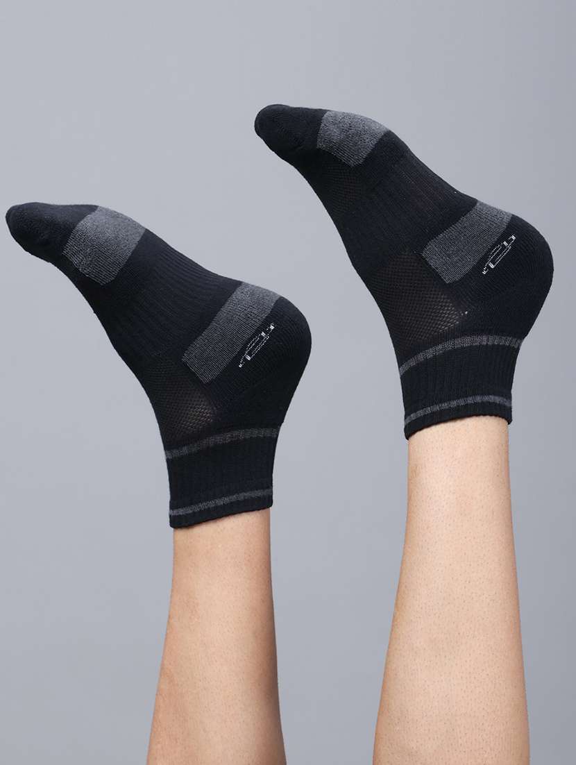 men cotton ankle length socks combo - 21587901 -  Standard Image - 3
