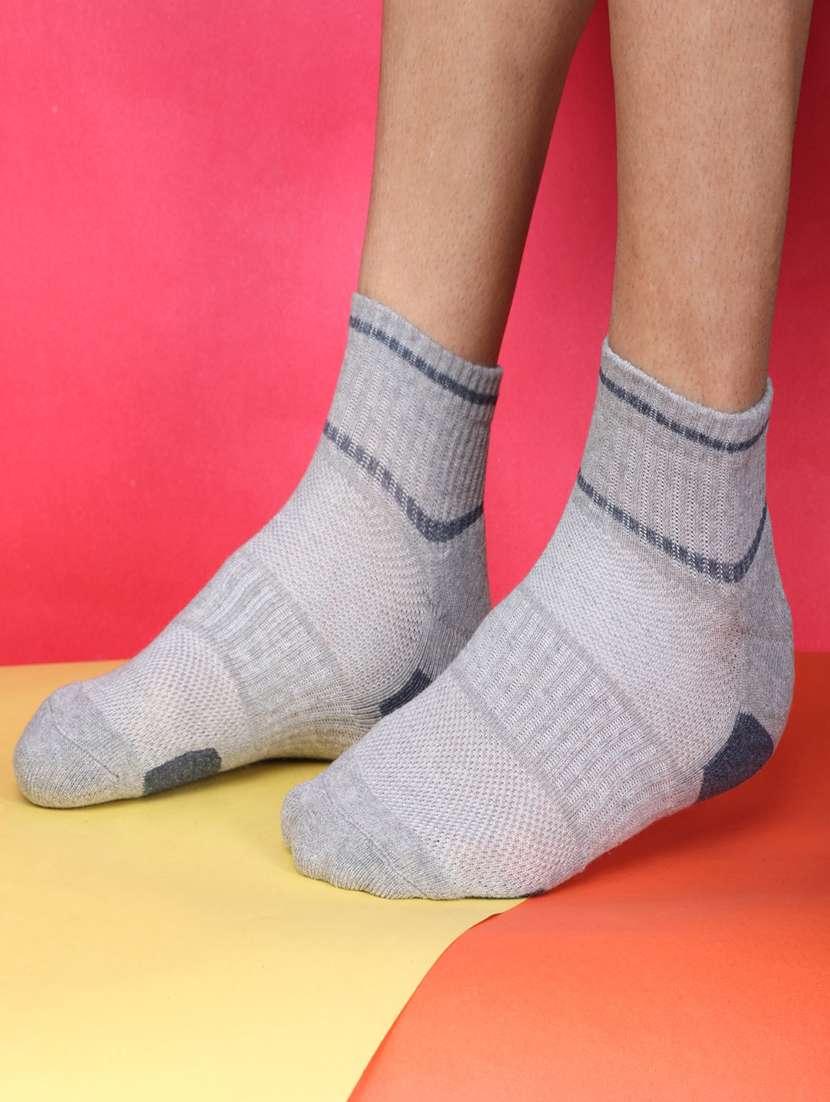 men pack of 3 ankle length sock - 21587905 -  Standard Image - 3
