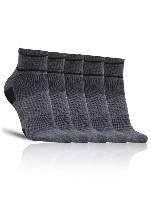 men cotton ankle length socks combo - 21587909 -  Standard Image - 0