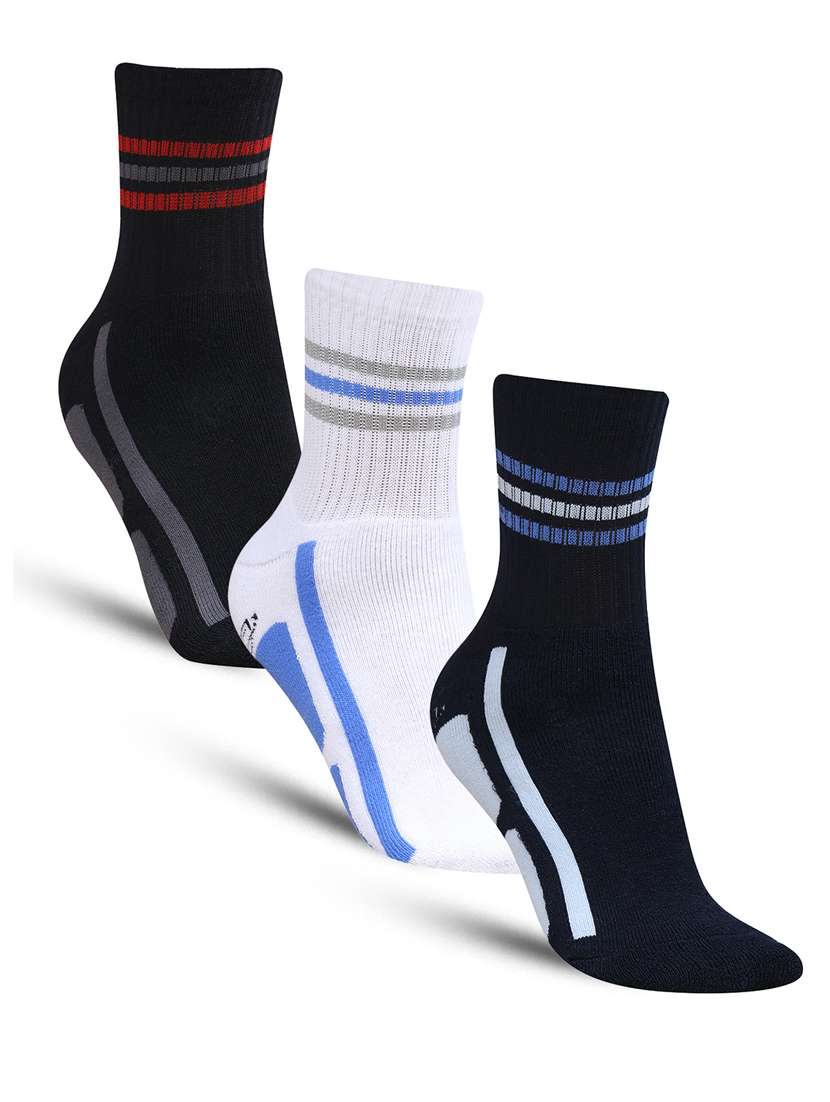 men pack of 3 above ankle length sock