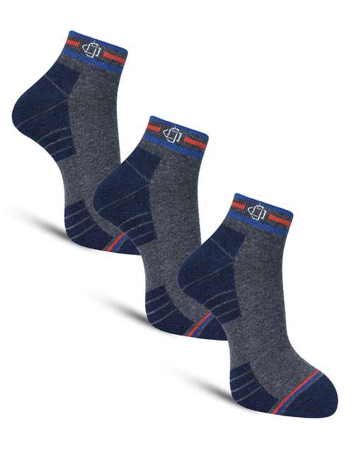 men pack of 3 ankle length sock - 21587961 -  Standard Image - 0