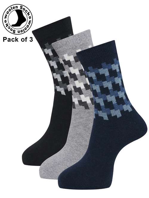 men pack of 3 above ankle length sock - 21588116 -  Standard Image - 0