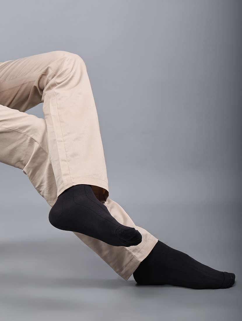 men pack of 3 above ankle length sock - 21588150 -  Standard Image - 3