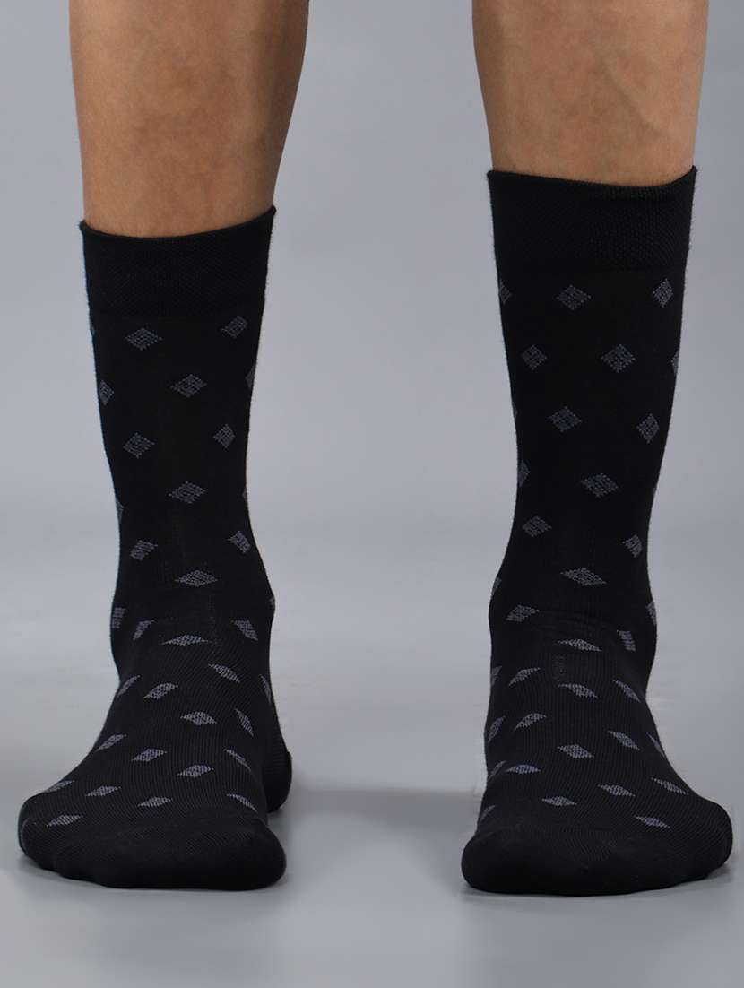 men pack of 2 above ankle length sock - 21588153 -  Standard Image - 3