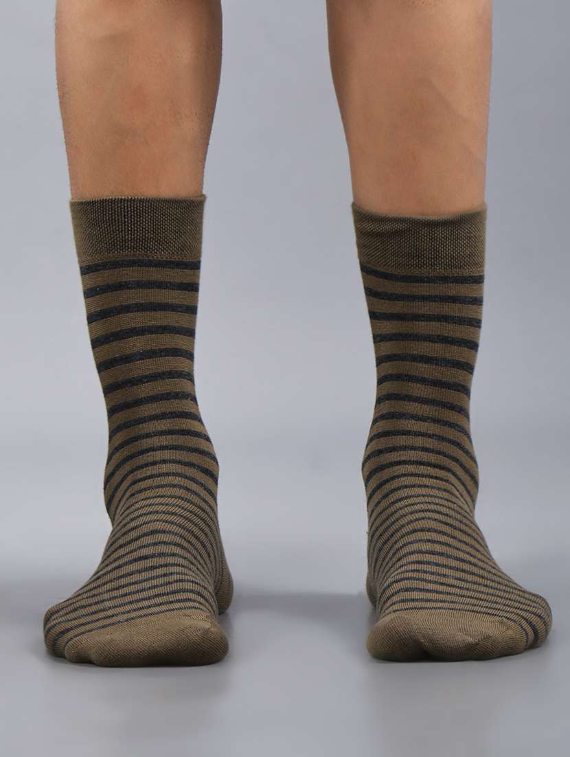 men pack of 3 above ankle length sock - 21588161 -  Standard Image - 3