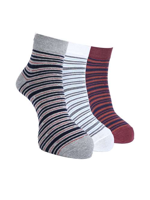 men pack of 3 ankle length sock - 21588168 -  Standard Image - 0