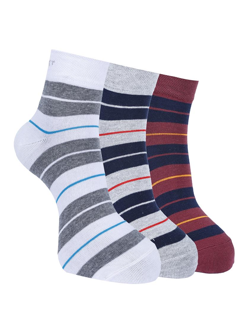 men pack of 3 ankle length sock - 21588181 -  Zoom Image - 0