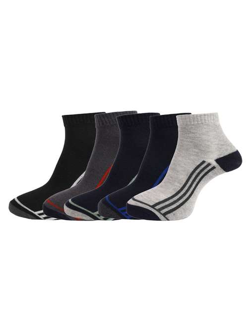 men cotton ankle length socks combo - 21588267 -  Standard Image - 0