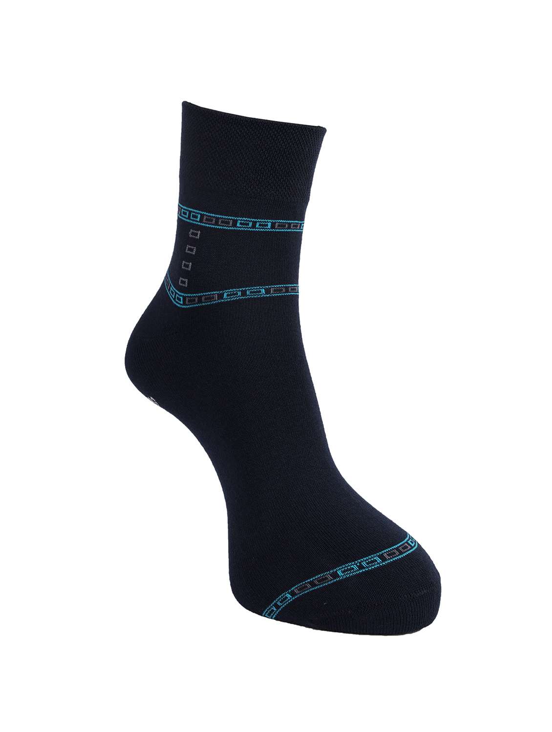 multi colored cotton ankle length sock - 21588291 -  Standard Image - 3