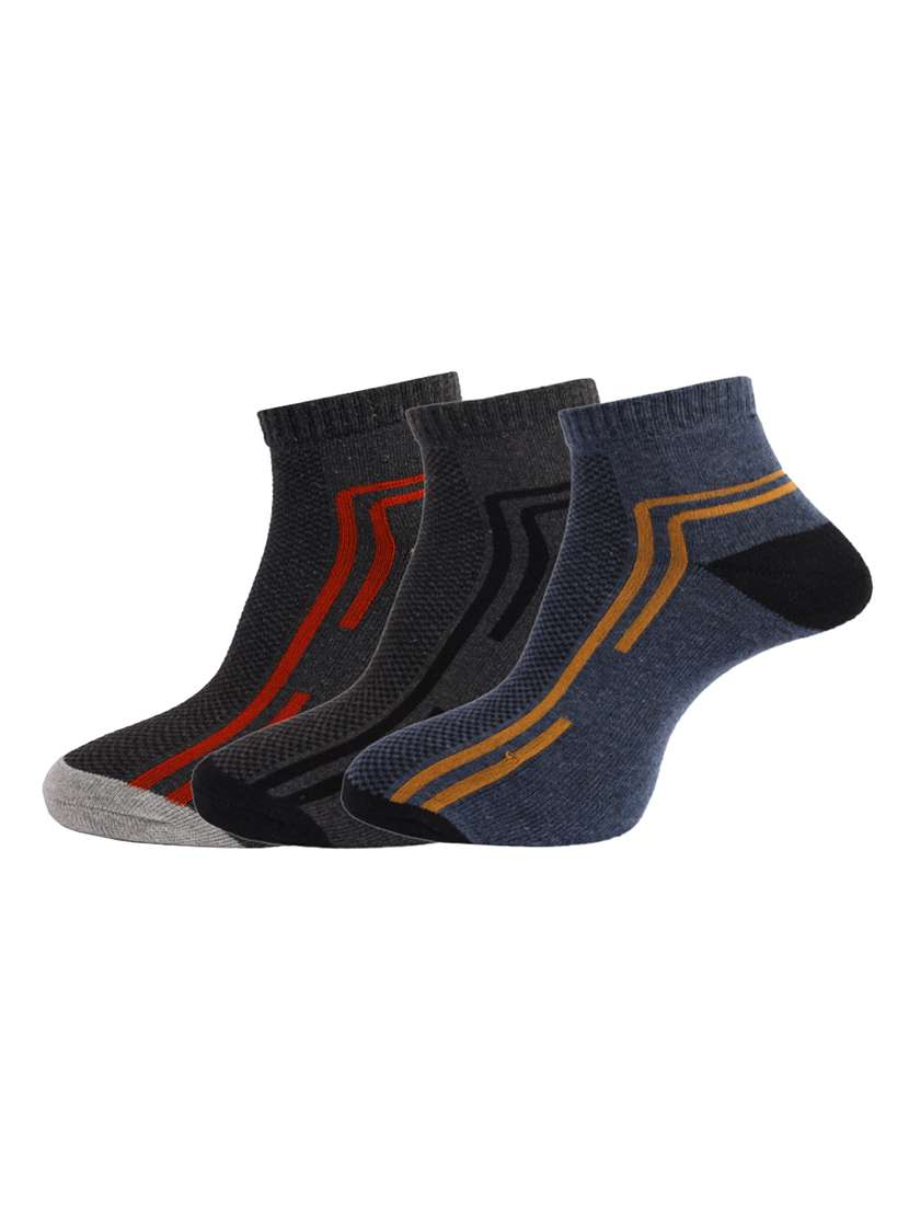 men pack of 3 ankle length socks
