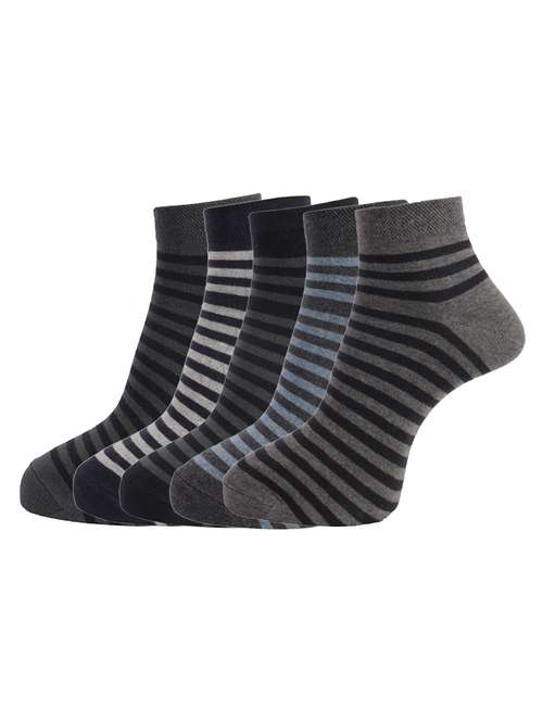 men cotton ankle length socks combo - 21588361 -  Standard Image - 0
