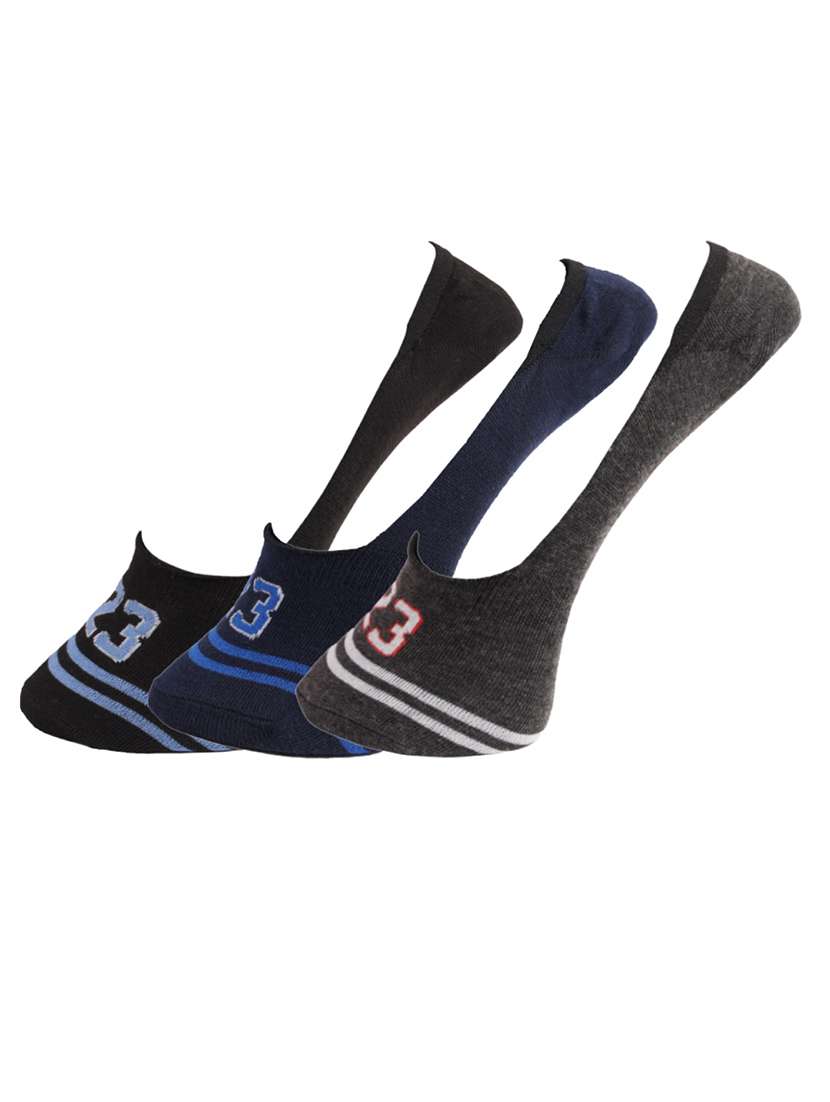 men cotton no show socks combo