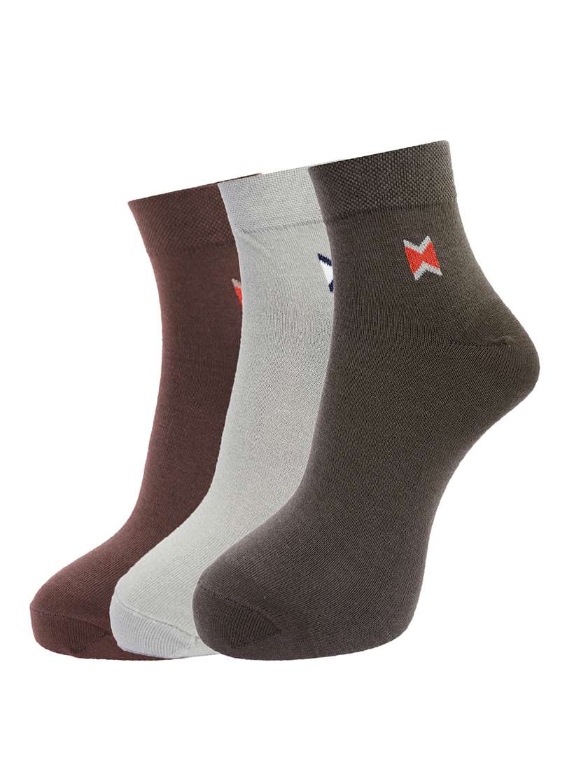 men pack of 3 above ankle length sock