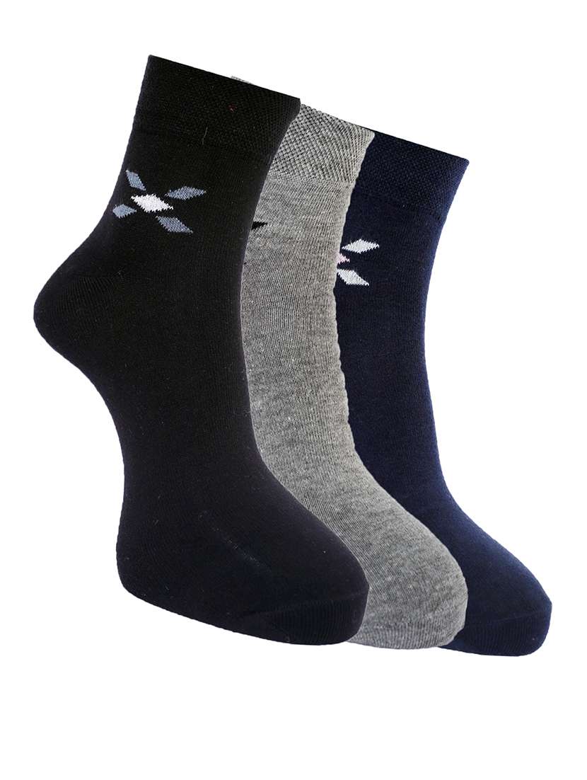 men pack of 3 above ankle length sock