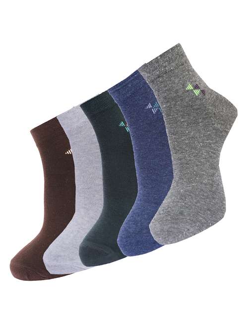 men pack of 5 ankle length sock - 21588420 -  Standard Image - 0