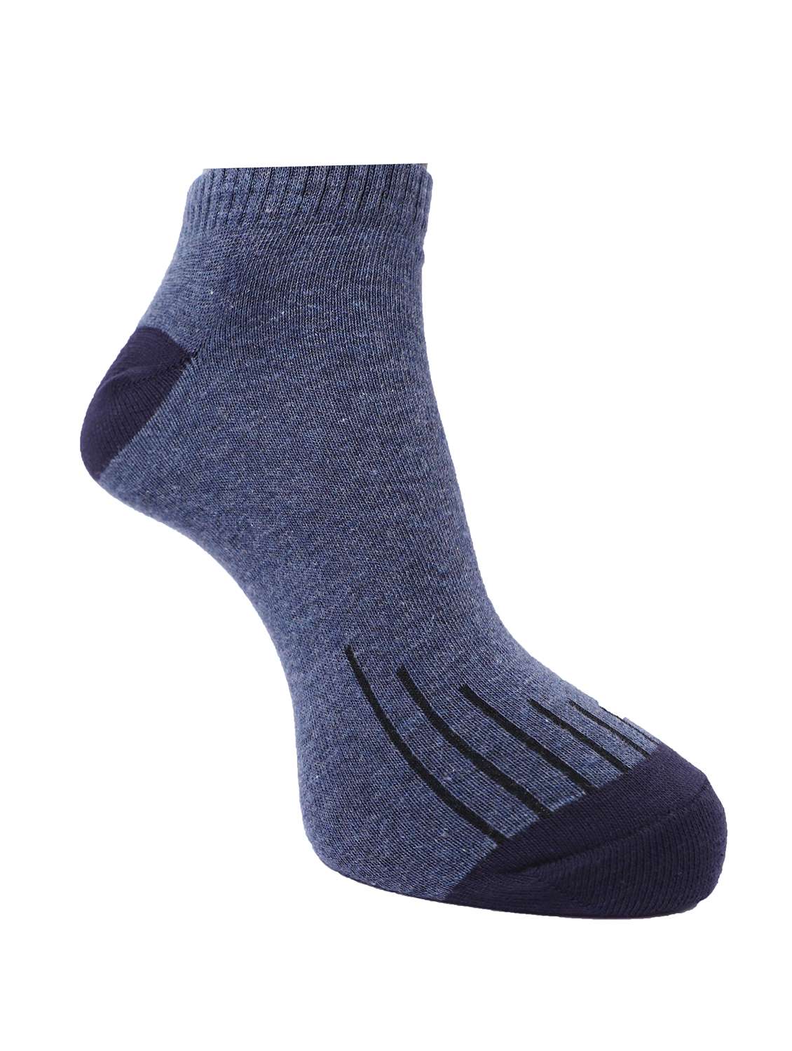 men pack of 5 ankle length sock - 21588434 -  Standard Image - 3