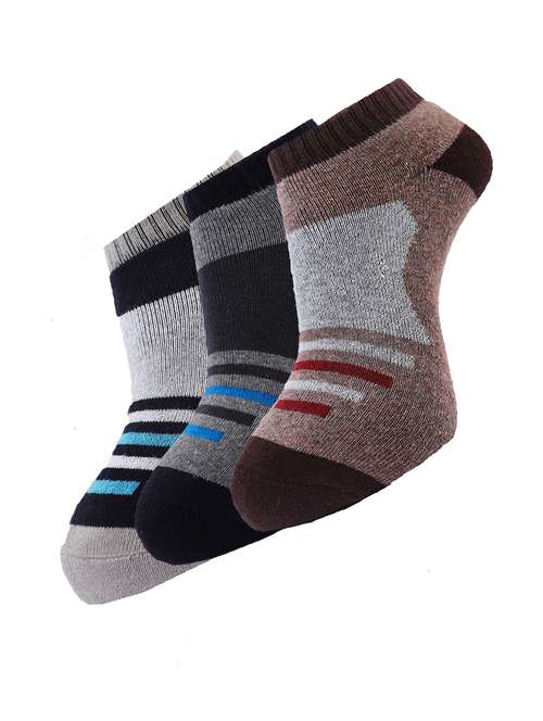 men color block ankle length socks combo - 21588451 -  Standard Image - 0