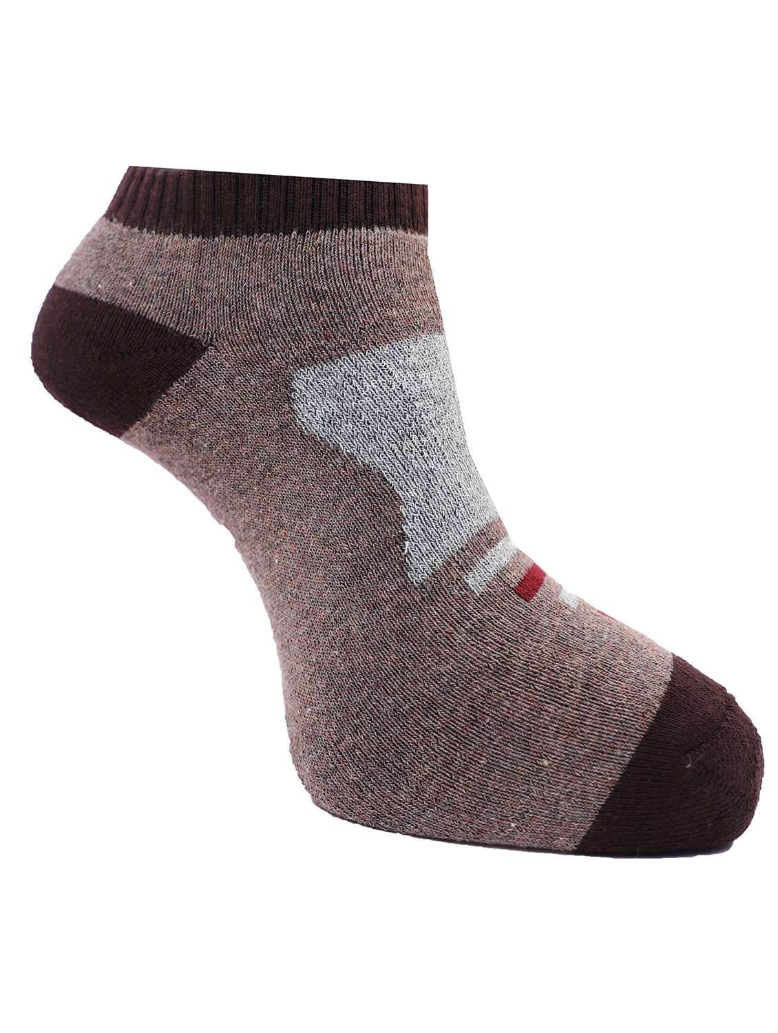 men color block ankle length socks combo - 21588451 -  Standard Image - 3