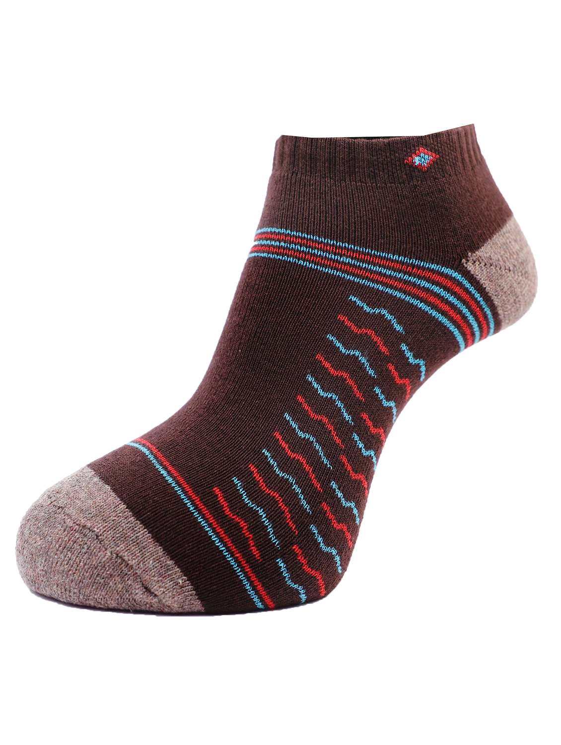 men color block ankle length socks combo - 21588456 -  Standard Image - 3