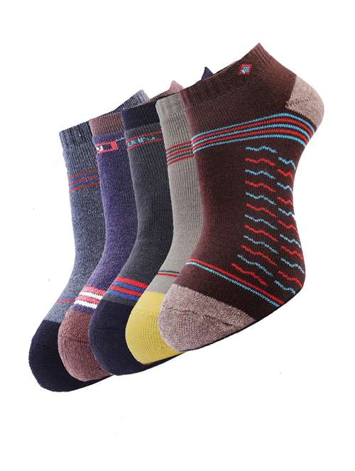 men color block ankle length socks combo - 21588467 -  Standard Image - 0