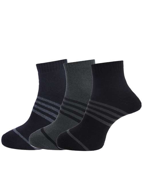 men cotton ankle length socks combo - 21588495 -  Standard Image - 0