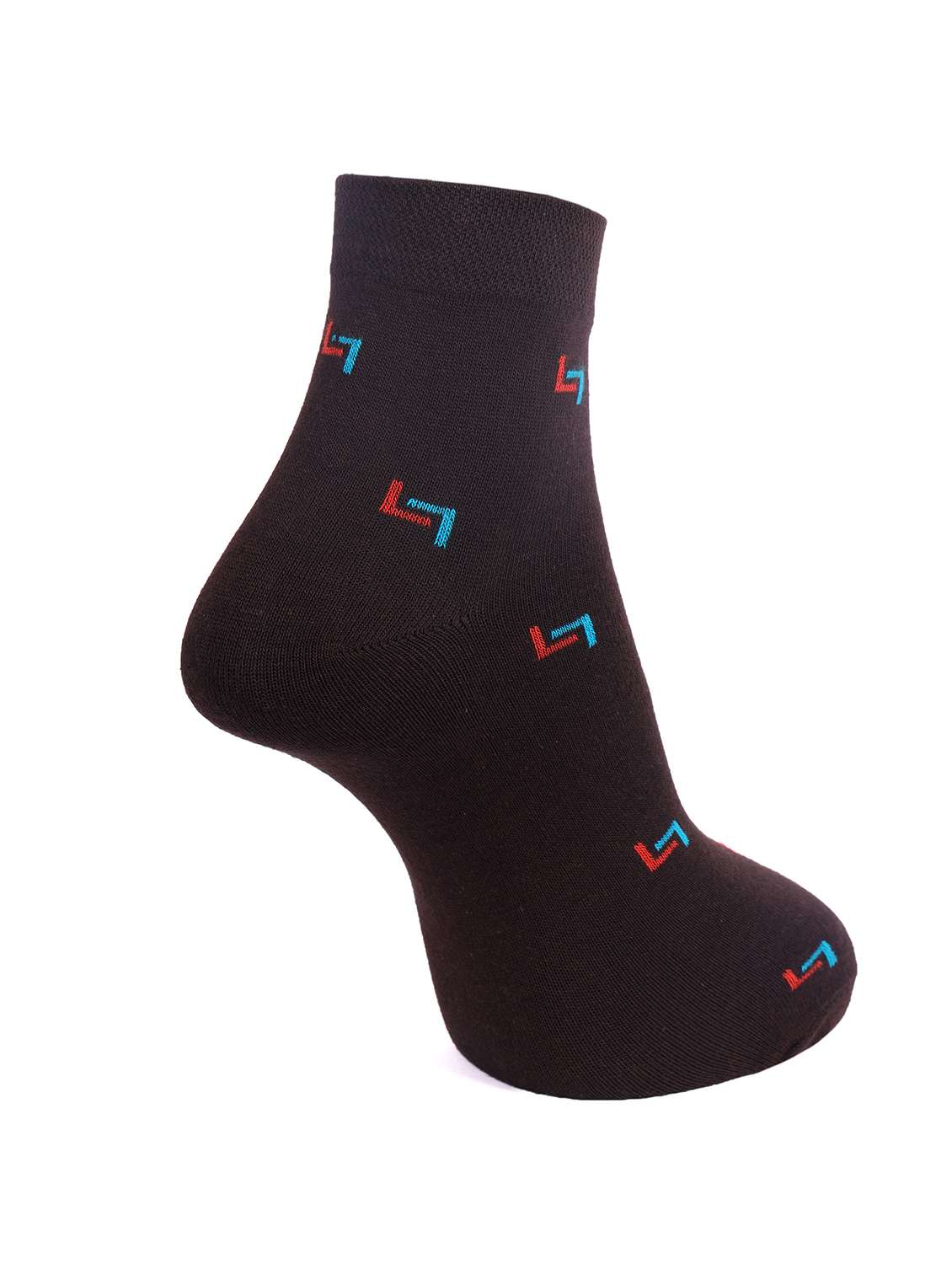 men printed ankle length socks combo - 21588497 -  Standard Image - 5