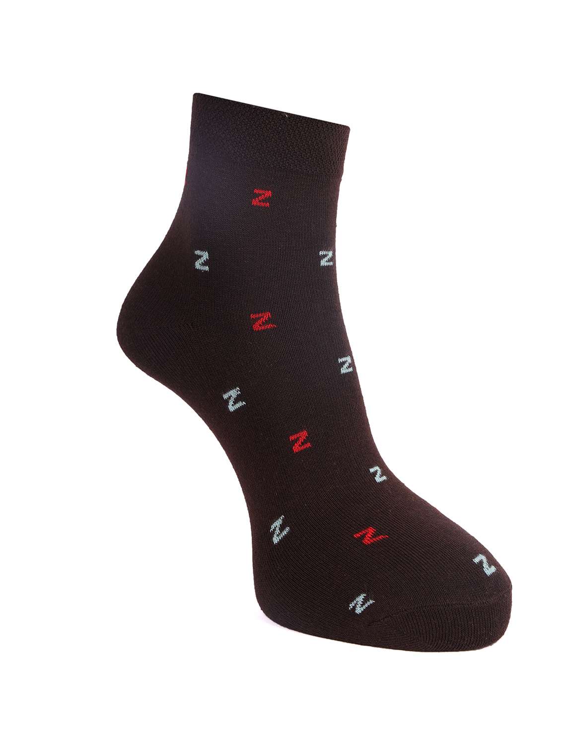 men printed ankle length socks combo - 21588503 -  Standard Image - 3