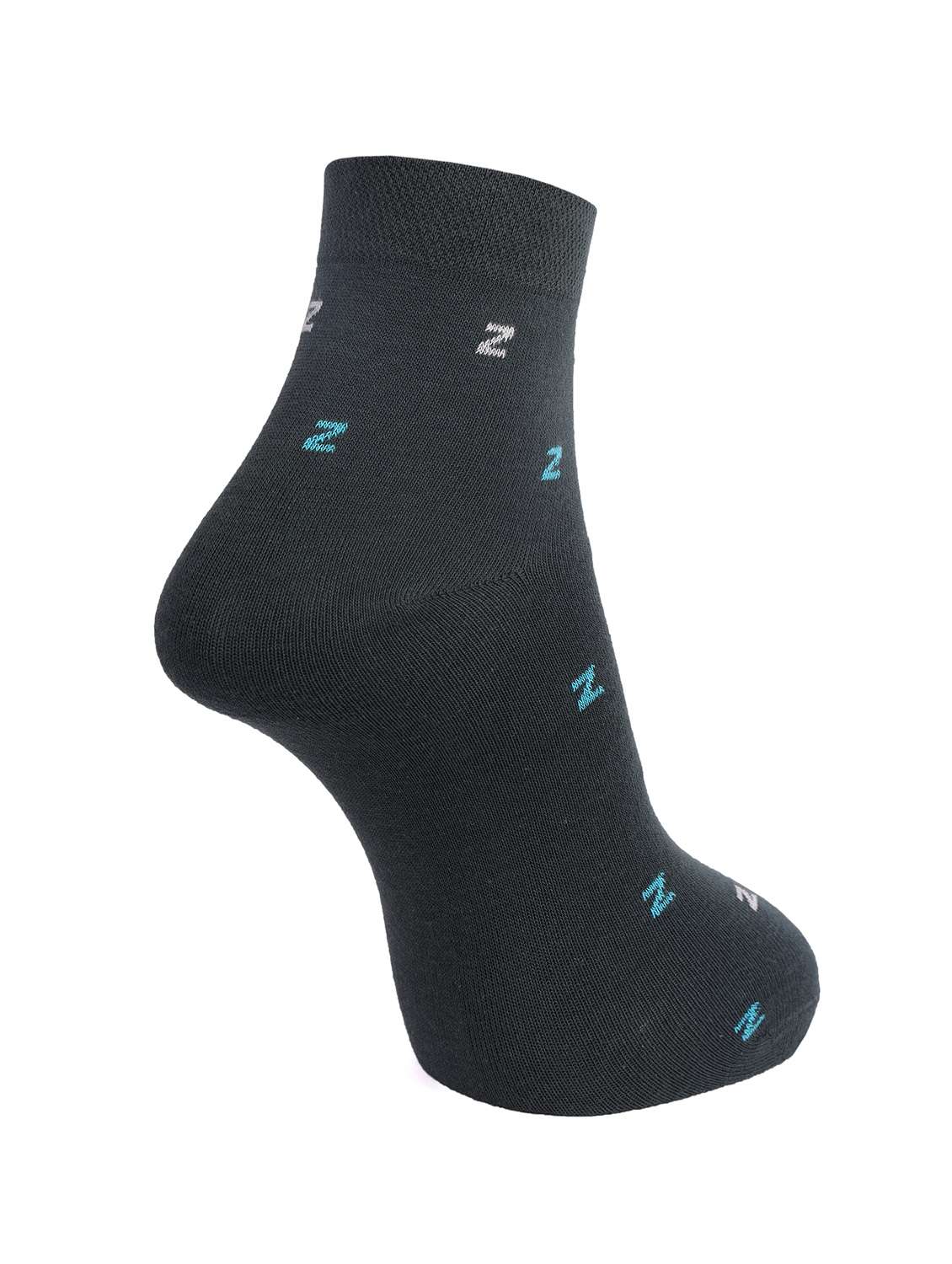 men printed ankle length socks combo - 21588504 -  Standard Image - 3