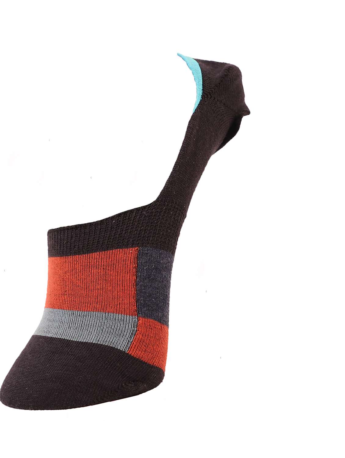 men pack of 3 color block no show socks - 21588519 -  Standard Image - 3