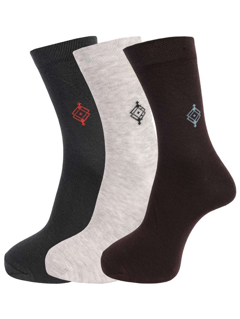 men self design above ankle length socks combo