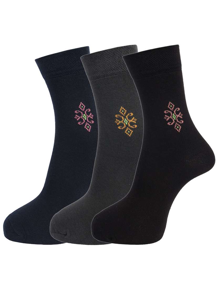 men self design above ankle length socks combo