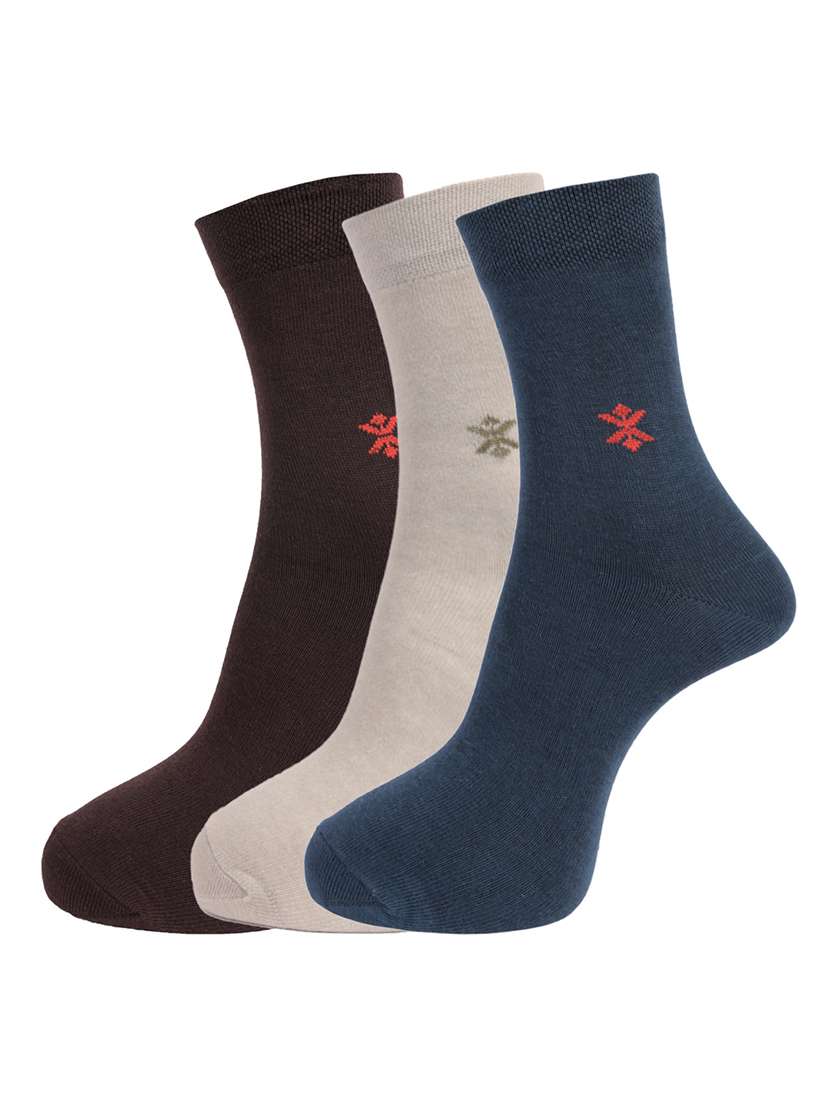 men self design above ankle length socks combo