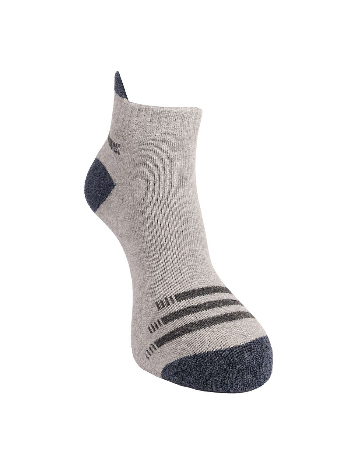 men pack of 3 color block ankle length socks - 21588559 -  Standard Image - 3