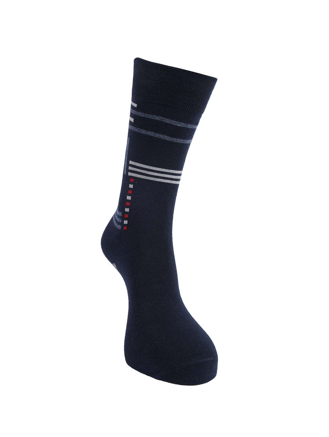men striped above ankle length socks combo - 21588573 -  Standard Image - 3