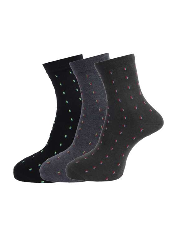 men cotton above ankle length socks combo
