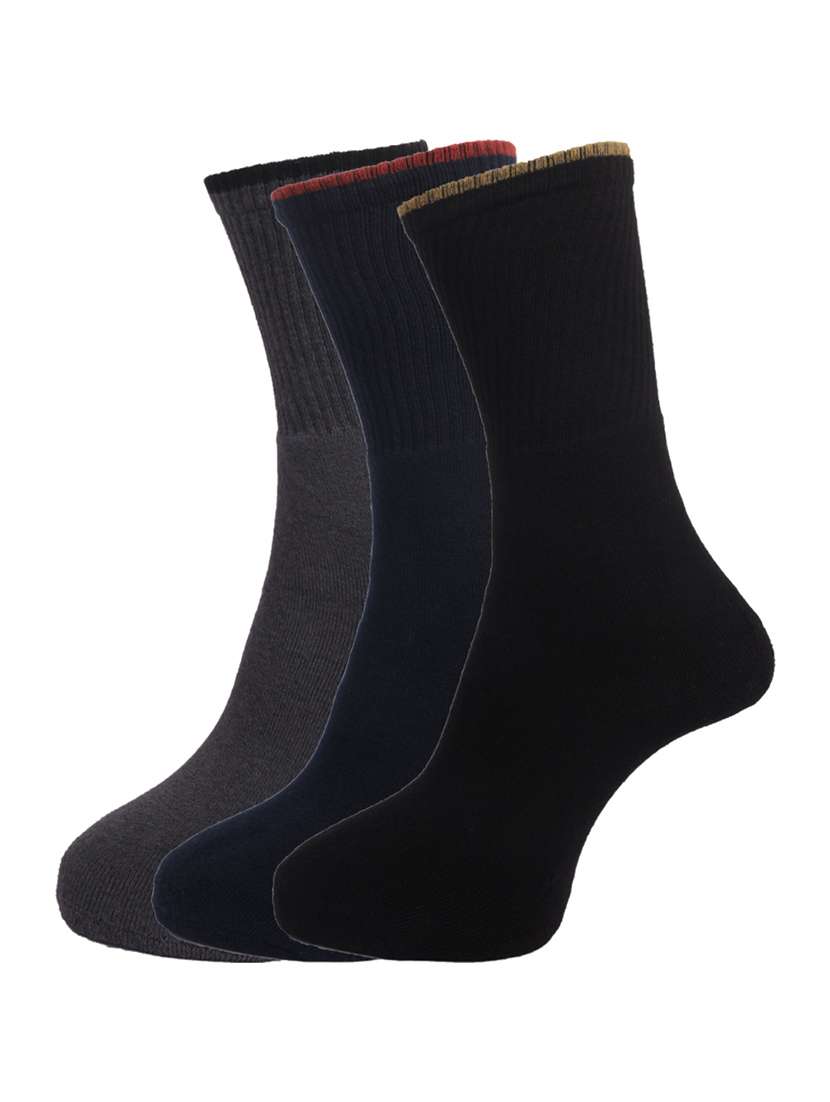men cotton above ankle length socks combo