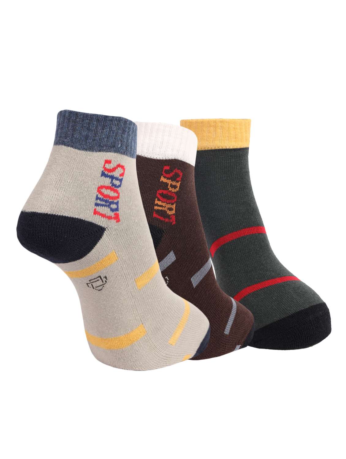 men cotton ankle length socks combo