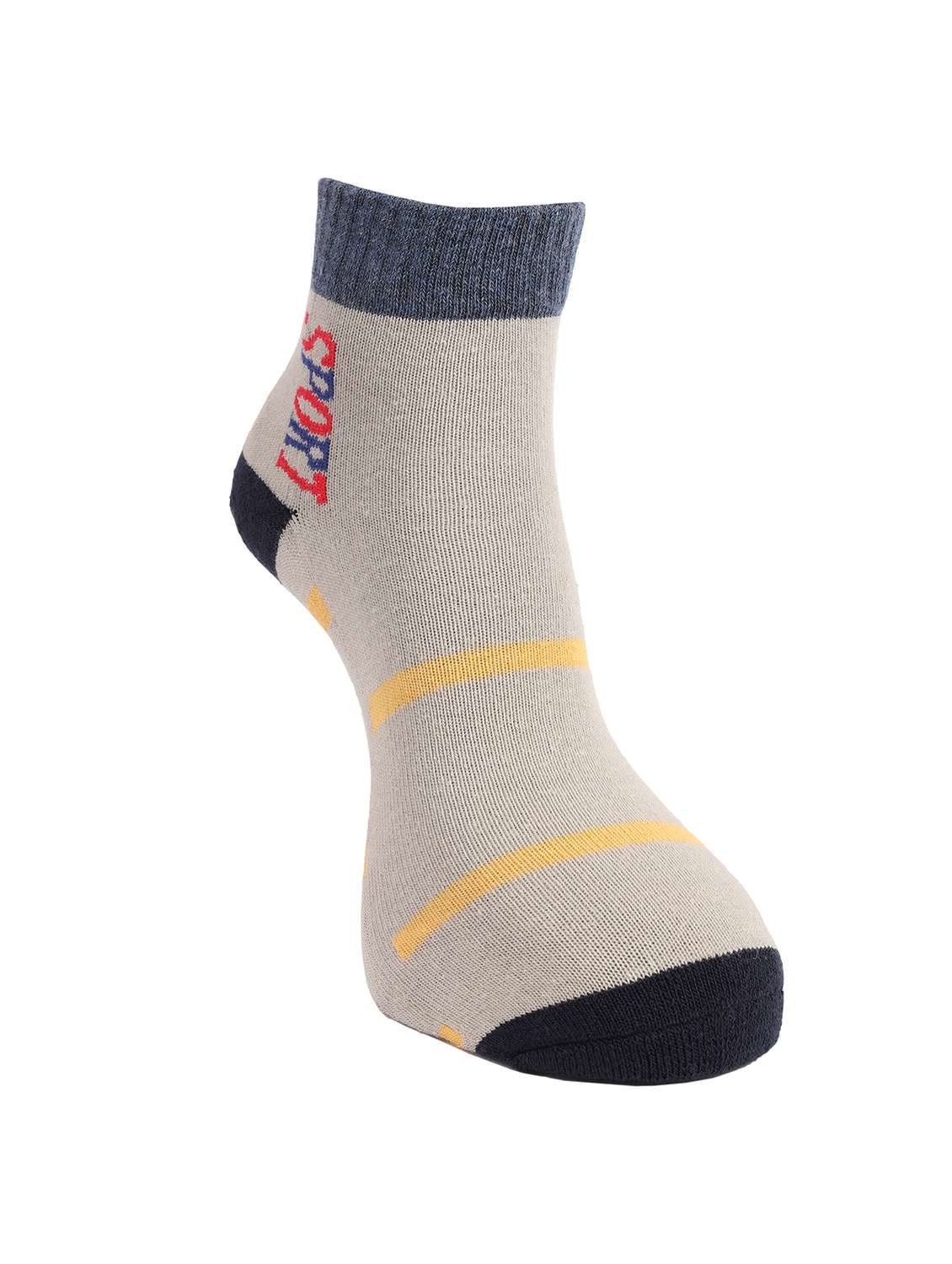 men cotton ankle length socks combo - 21588617 -  Standard Image - 3