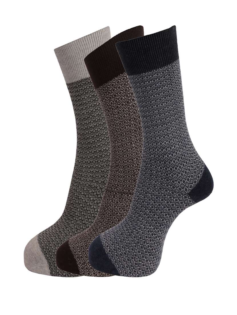 men cotton above ankle length socks combo