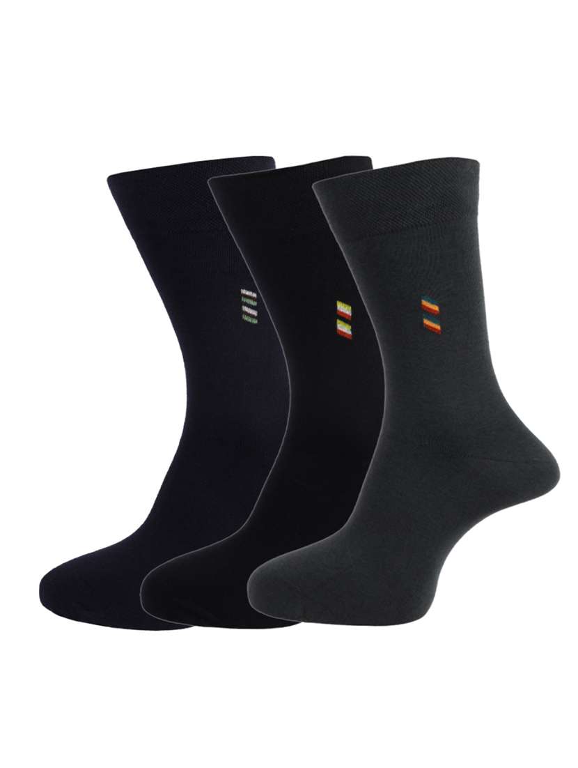 men self design above ankle length socks combo