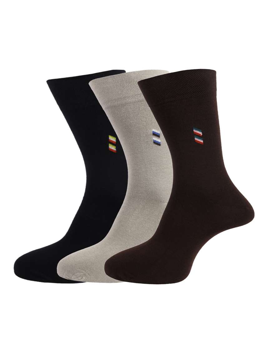 men self design above ankle length socks combo