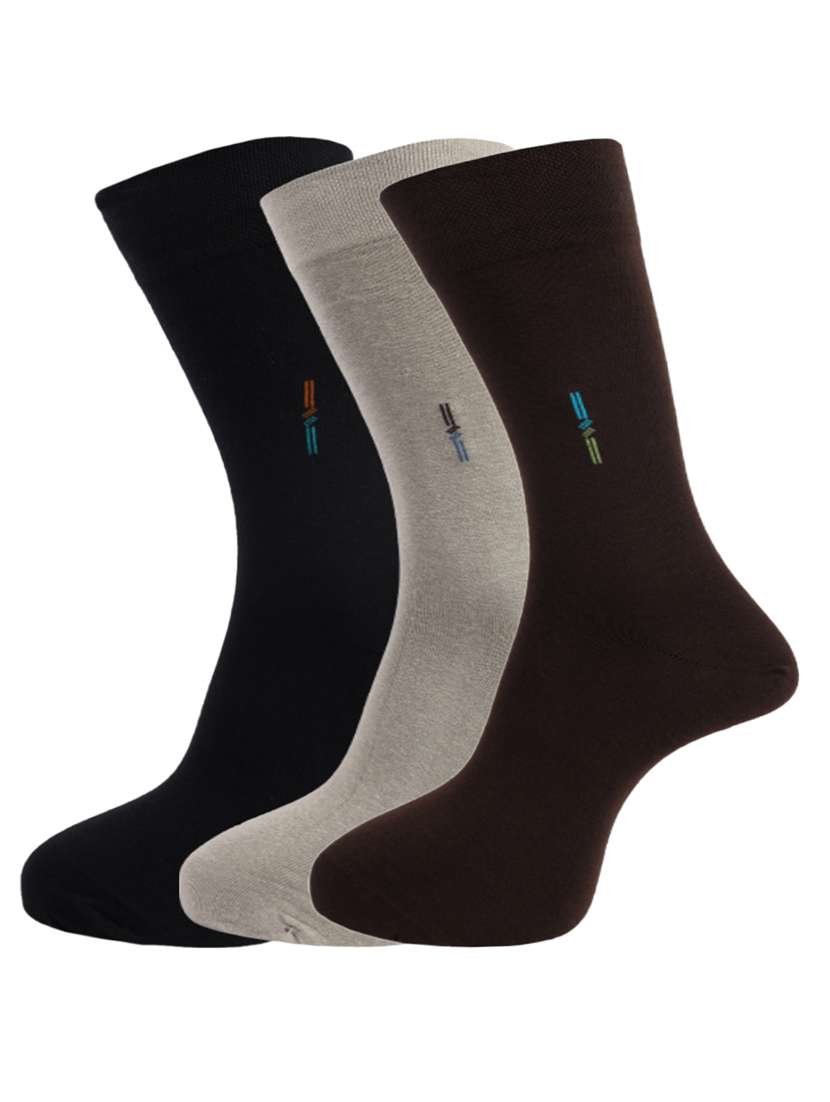 men self design above ankle length socks combo