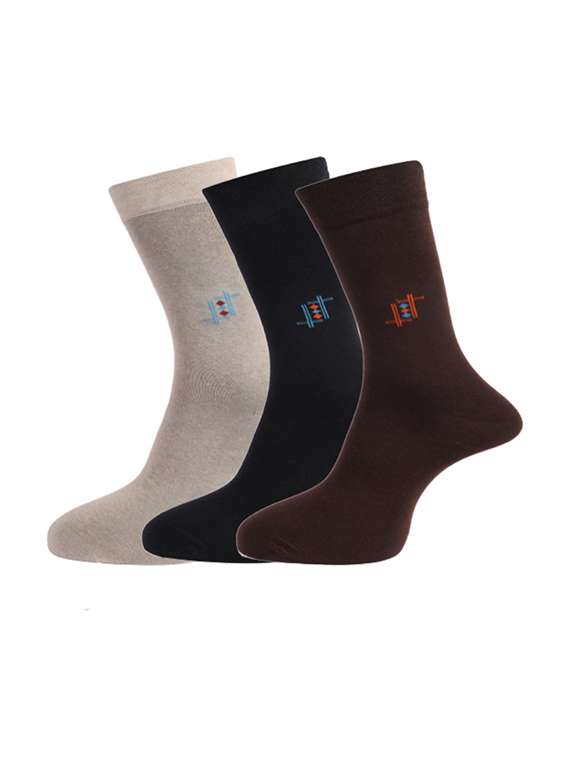men self design above ankle length socks combo
