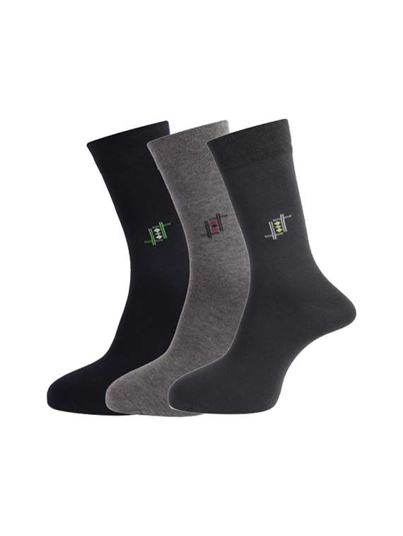 men self design above ankle length socks combo