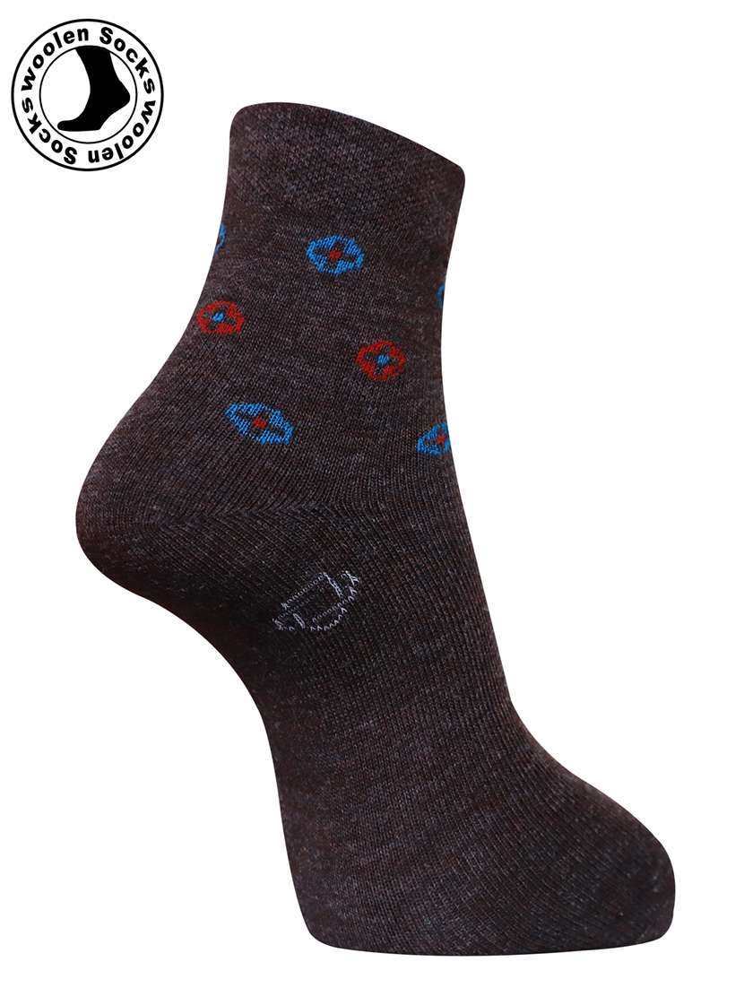 men printed ankle length socks combo - 21588672 -  Standard Image - 3