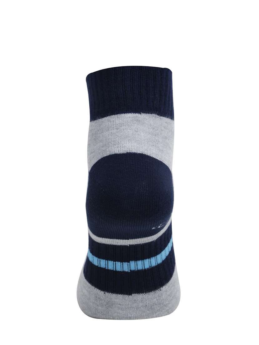 men color block ankle length socks combo - 21588718 -  Standard Image - 3
