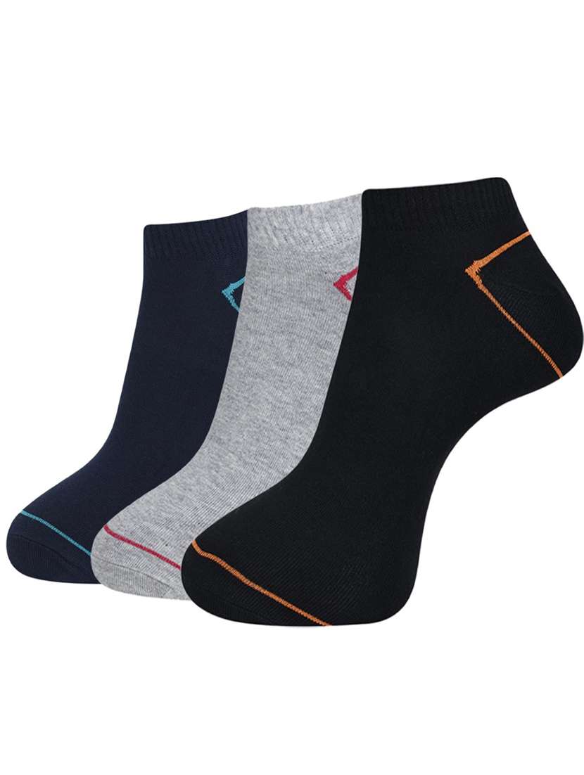 men self design ankle length socks combo - 21588750 -  Zoom Image - 0