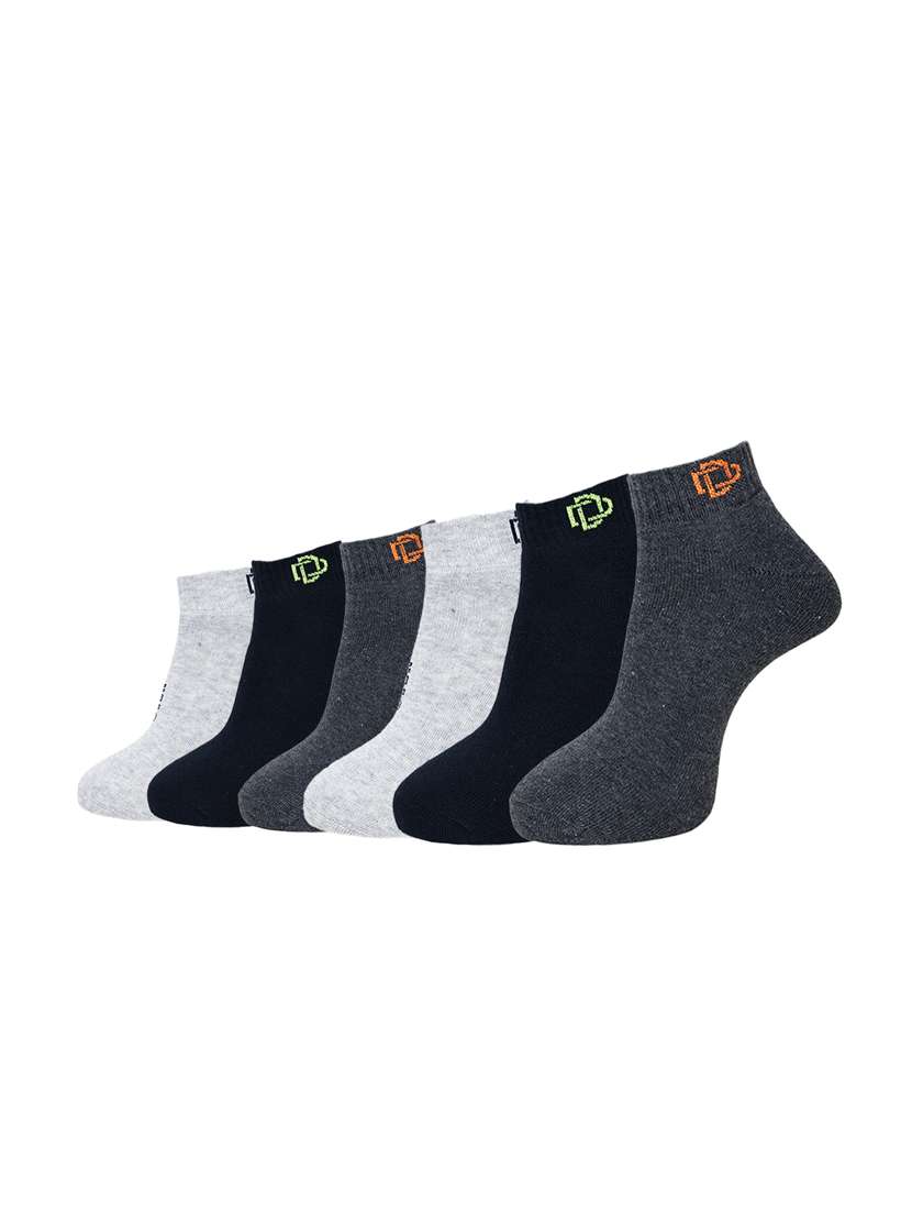 men self design ankle length socks combo
