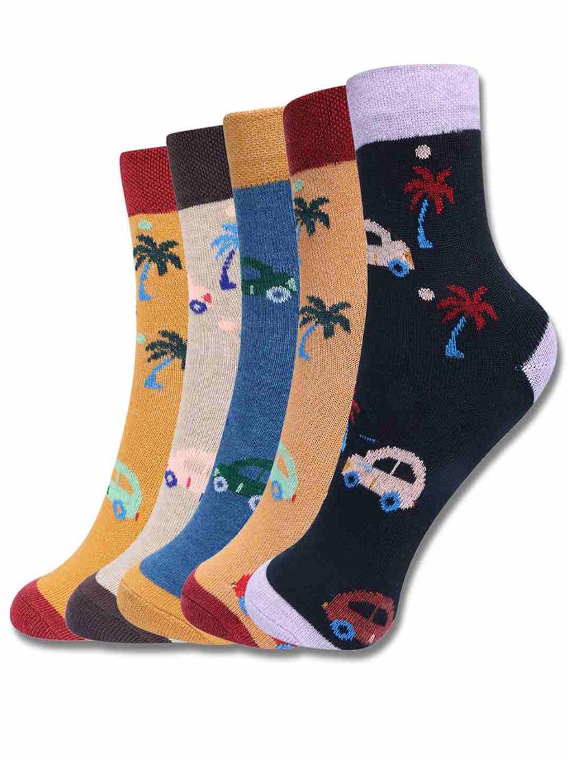 boys printed ankle length socks combo - 21588804 - Zoom Image - 0
