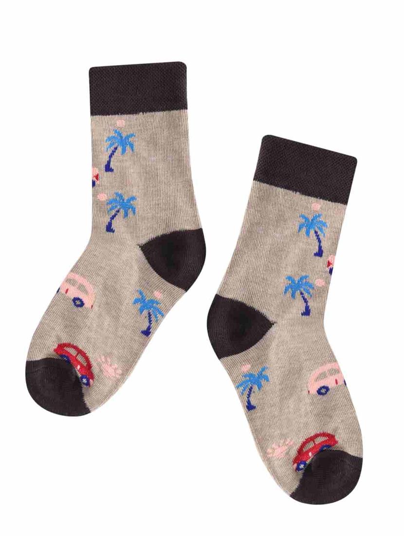 boys printed ankle length socks combo - 21588804 - Standard Image - 5